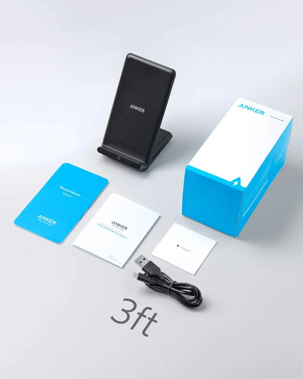 Anker 313 Wireless Charger (Stand) — Custom ANKER Power Banks and